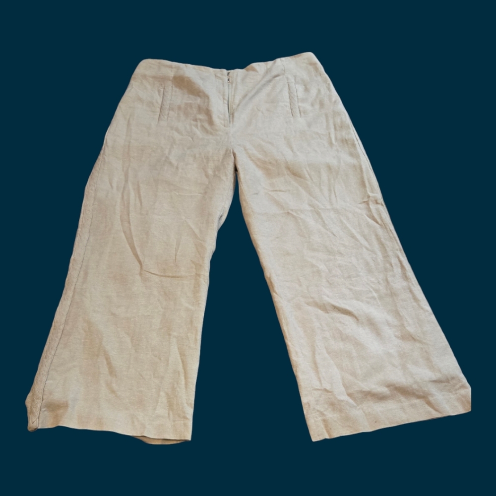 Jason Wu Linen Wide Pant Sz 12